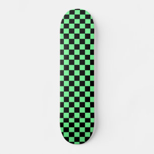 Planche de skateboard Green Checkers