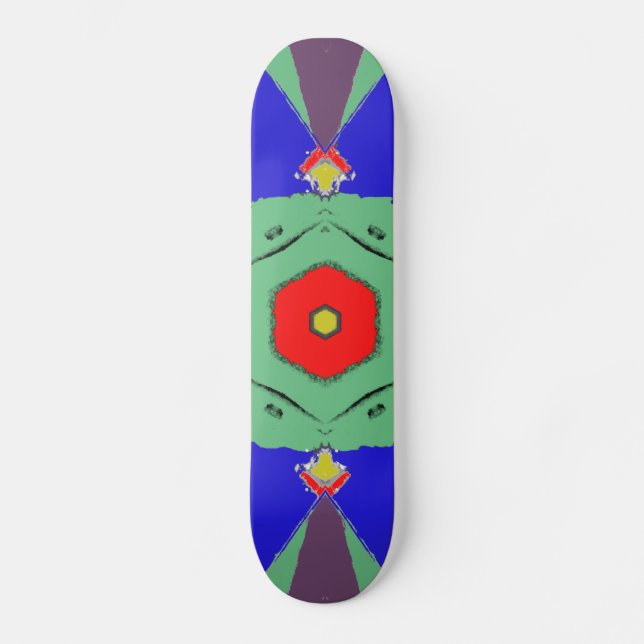 Planche de Skateboard Mandala  (Recto)