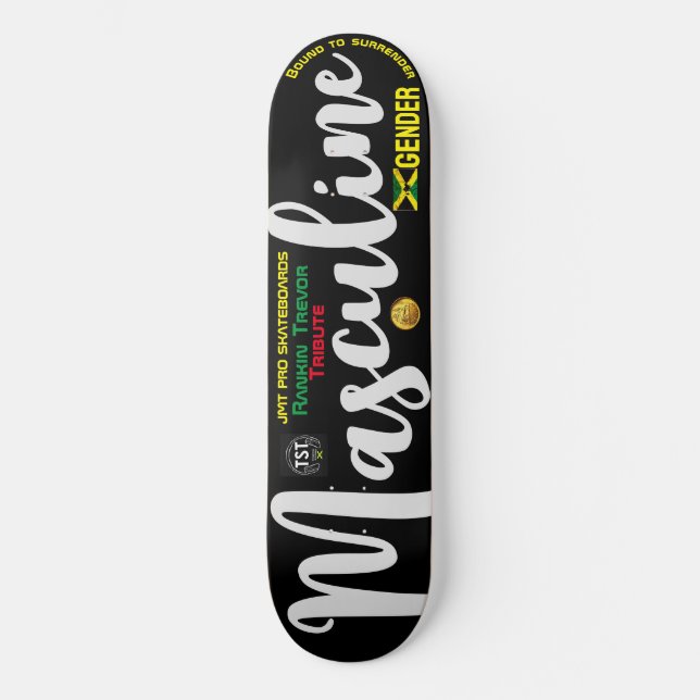 PLANCHE DE SKATEBOARD MASQUULIN RANG 8 1/4" (Recto)