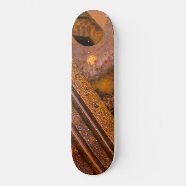 PLANCHE DE SKATEBOARD METAL RULES (Recto)