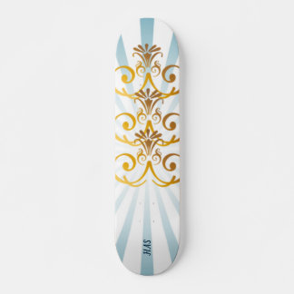Planche de skateboard Motif Gold Baroque