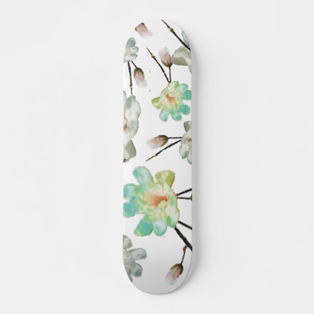 Planche de skateboard Motif Magnolia (Devant)