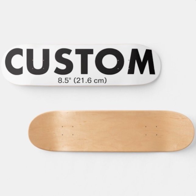Planche de skateboard personnalisée 8,5 pouces (21 (Personalized custom Skateboard Deck 8.5 inch (21.6 cm))