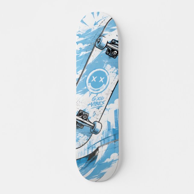 Planche de skateboard 'Ride Free' (Devant)