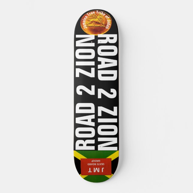 PLANCHE DE SKATEBOARD ROAD 2 ZION 8 1/4" (Recto)