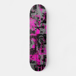 Planche de skateboard rose