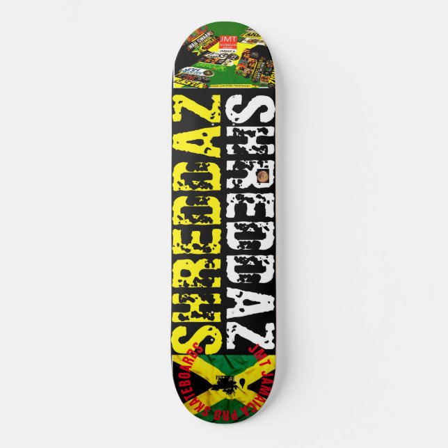 Planche de skateboard SHREDDAZ 8 1/4" (Recto)