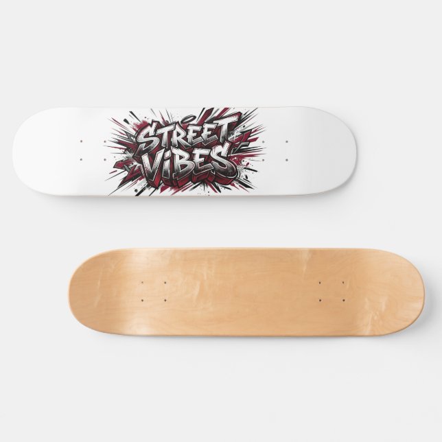Planche de skateboard Street Vibes Graffiti (Horz)