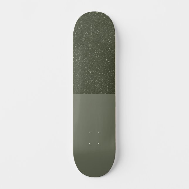 Planche De Skateboard Verte De Top Moss Speckled ( (Recto)