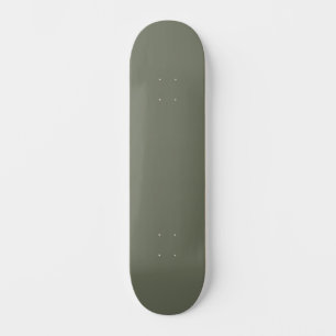 Planche de skateboard verte Moss minimaliste - Per