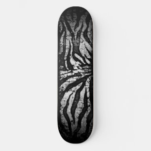 Planche de skateboard Zebra Grunge