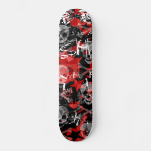 Planche de skull Star Splatter Skateboard