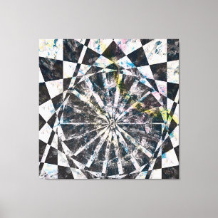 Planche de toile de couleur étirée