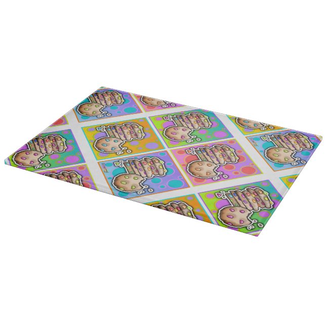 Planches à découper en verre COOKIES (Coin)