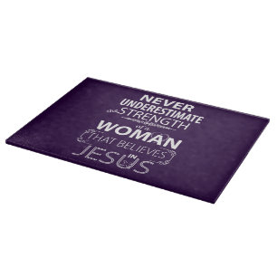 Planches à découper en verre pour femmes chrétienn