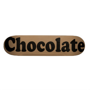 Planches à roulettes de chocolat
