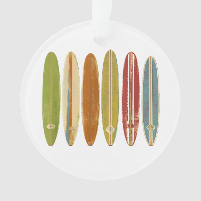 Planches de surf Longboard Style Rétro Vintage Sur (devant)