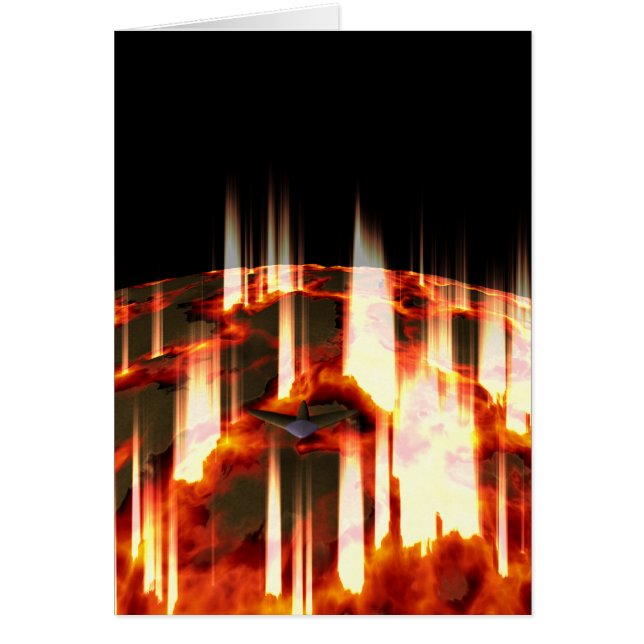 planète en feu (Devant)
