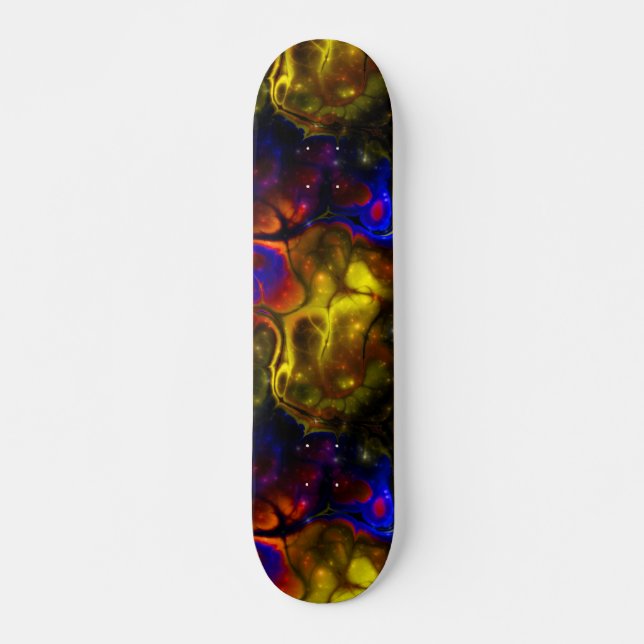 Planète fractale 2-2 Skateboard (Devant)