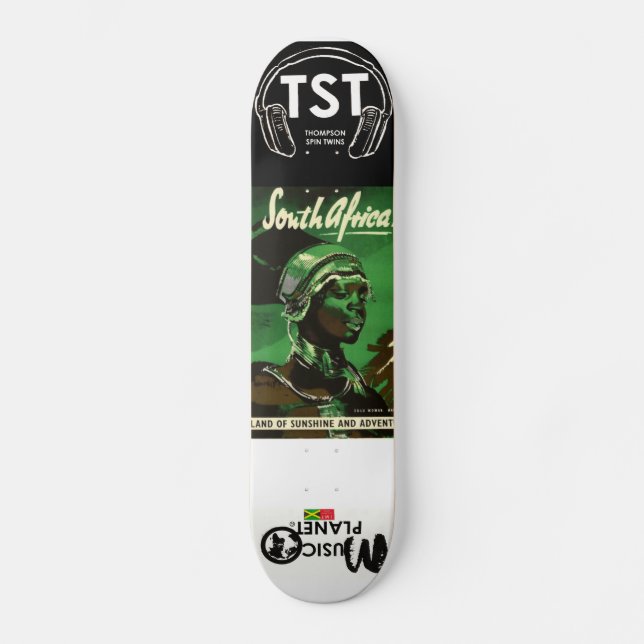 PLANÈTE MUSICALE  Afrique du Sud Skateboard (Recto)