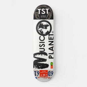 PLANÈTE MUSICALE PLANCHE À ROULETTE JMT USA Planch