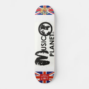 PLANÈTE MUSICALE UK Skateboard
