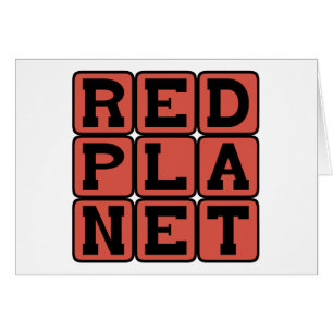 Planète rouge, Mars