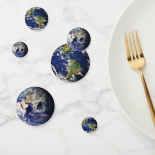 PLANÈTE TERRE DE LA Table SPACE Confetti