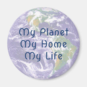 Planète Terre Magnet Ma planète