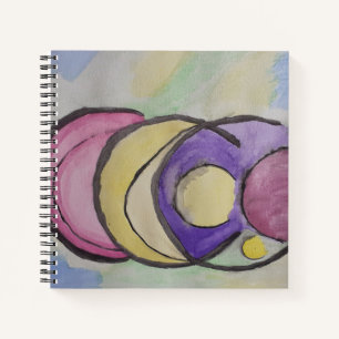 Planètes Abstraites Carnet spiral