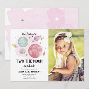 Planètes spatiales Extérieures Deuxième Invitation