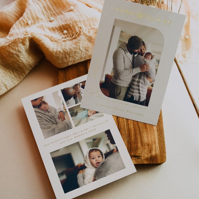 Planètes Zodiac | Sagittarius Faire-part de naissa (Créateur téléchargé)