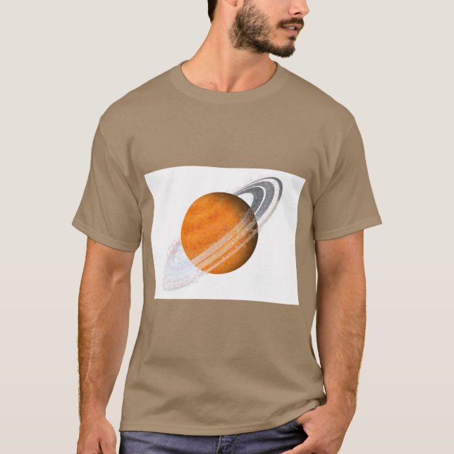 Planett – T-Shirt Graphique Style Cosmique (Devant)