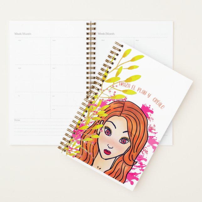 PLANIFICADOR, LIBRETA DE NOTAS Y RECORDATORIOS (Devant avec enveloppe)