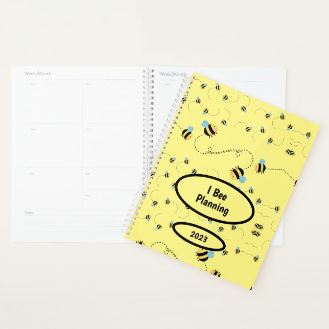 Planificateur 2023, Planificateur non daté, Planif (Devant avec enveloppe)