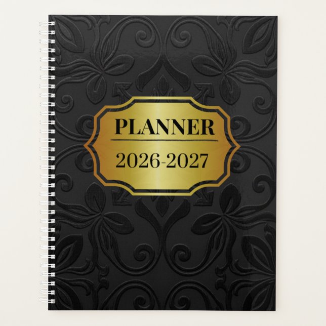 Planificateur 2026, calendrier hebdomadaire et men (Devant)