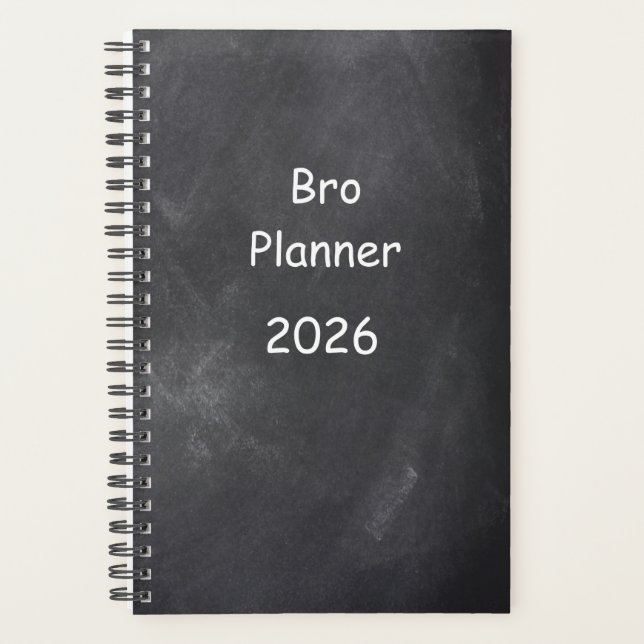 Planificateur 2026 pour hommes Planificateur de fr (Devant)