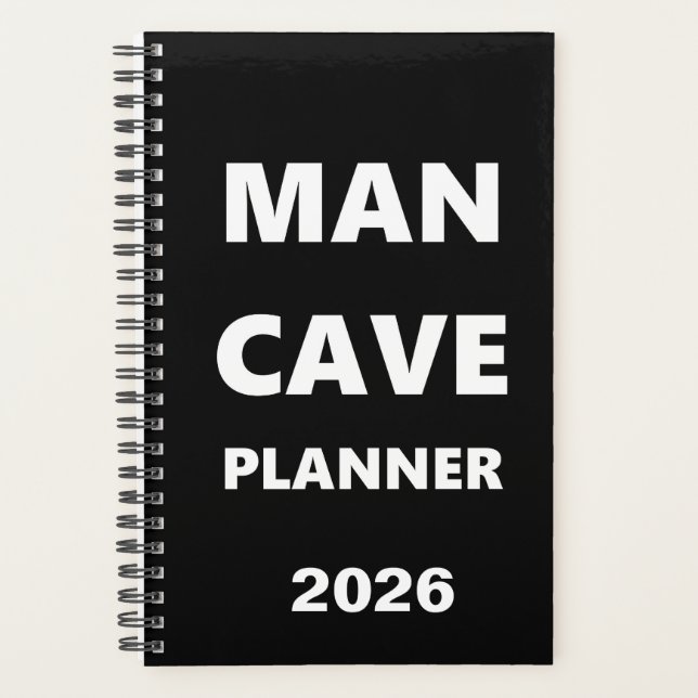 Planificateur 2026 pour hommes Planificateur de gr (Devant)