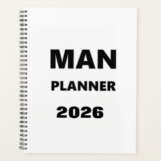 Planificateur 2026 pour hommes Planificateur pour 