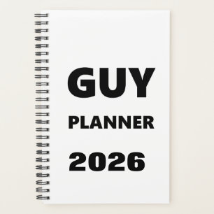 Planificateur 2026 pour hommes Planificateur pour