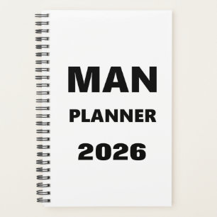 Planificateur 2026 pour hommes Planificateur pour