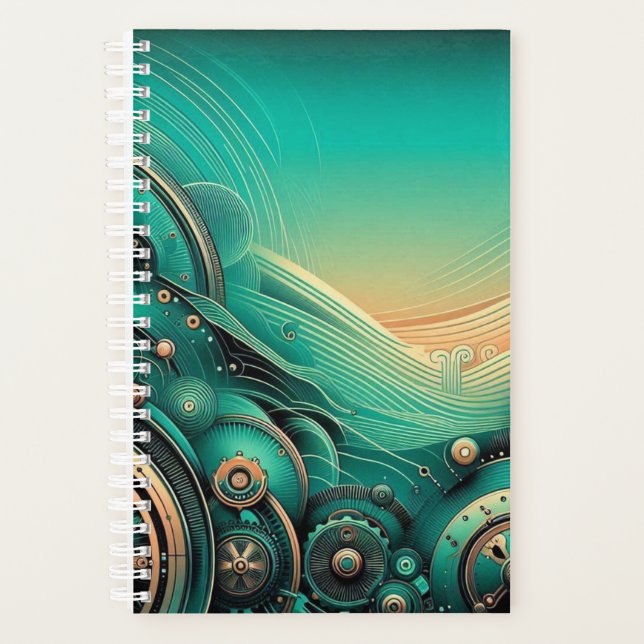 Planificateur 3D Steampunk (Devant)