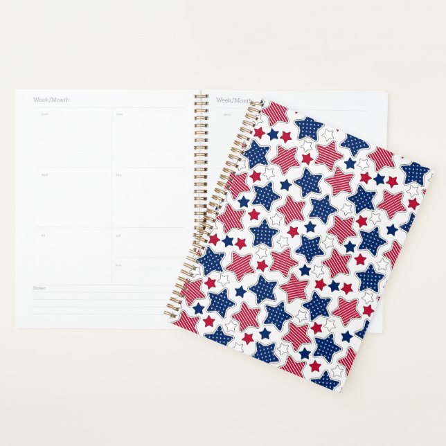Planificateur 4 juillet (Devant avec enveloppe)