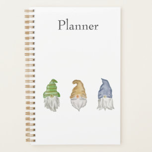 Planificateur à couverture souple en spirale Trois