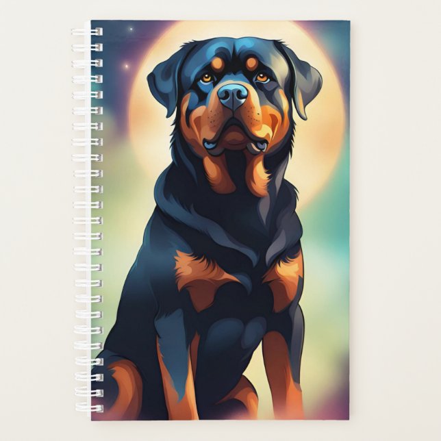 Planificateur à thème Rottweiler (Devant)
