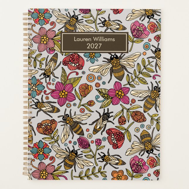 Planificateur Abeilles Occupées (Devant)