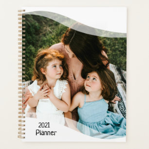 Planificateur annuel avec 3 photos