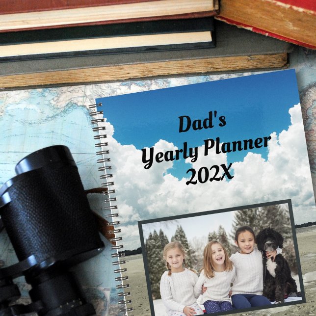 Planificateur annuel de famille avec modèle de pho (Créateur téléchargé)