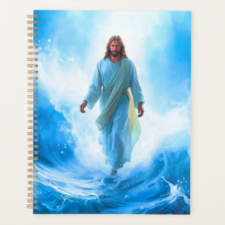 Planificateur annuel Jésus dans l'océan