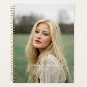 Planificateur annuel personnalisé avec photo pour